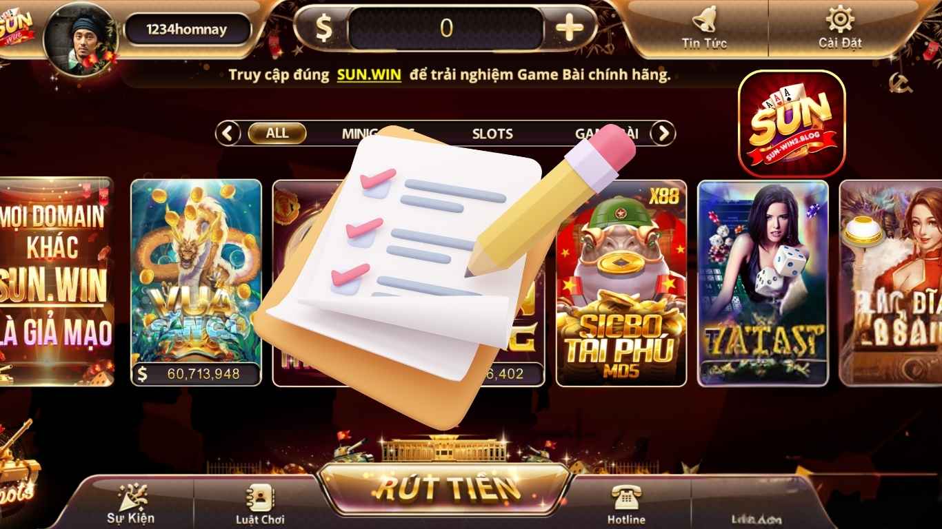 Điều khoản tham gia Sunwin game thủ cần biết Điều khoản tham gia Sunwin game thủ cần biết