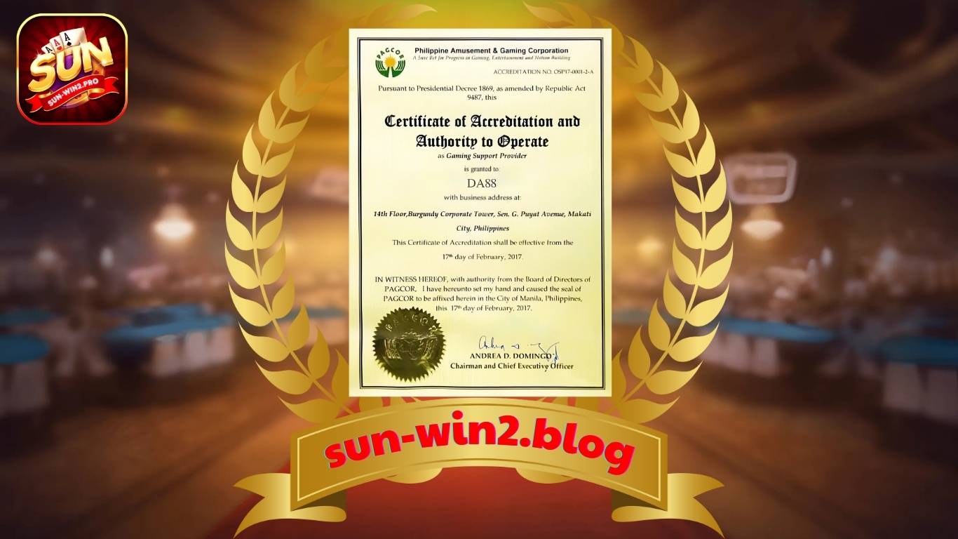 Giới thiệu Sunwin - Nguồn gốc pháp lý Giới thiệu Sunwin - Nguồn gốc pháp lý
