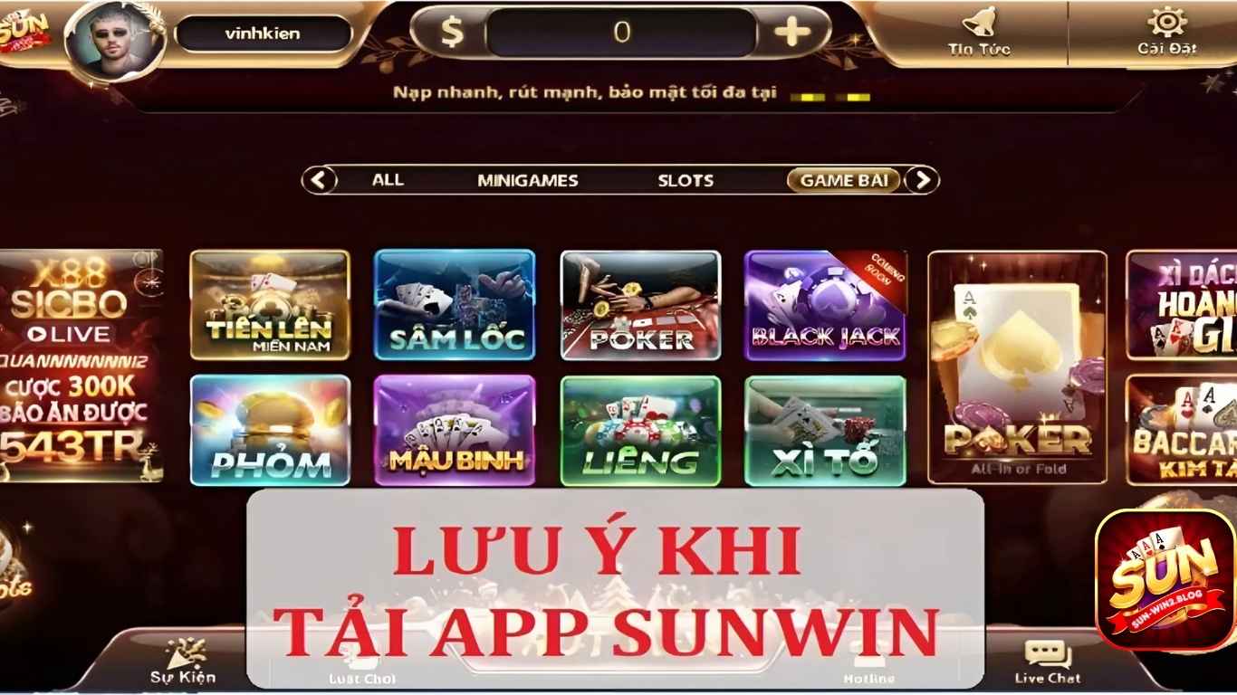 Những điều cần lưu ý khi tải Sunwin về điện thoại Những điều cần lưu ý khi tải Sunwin về điện thoại